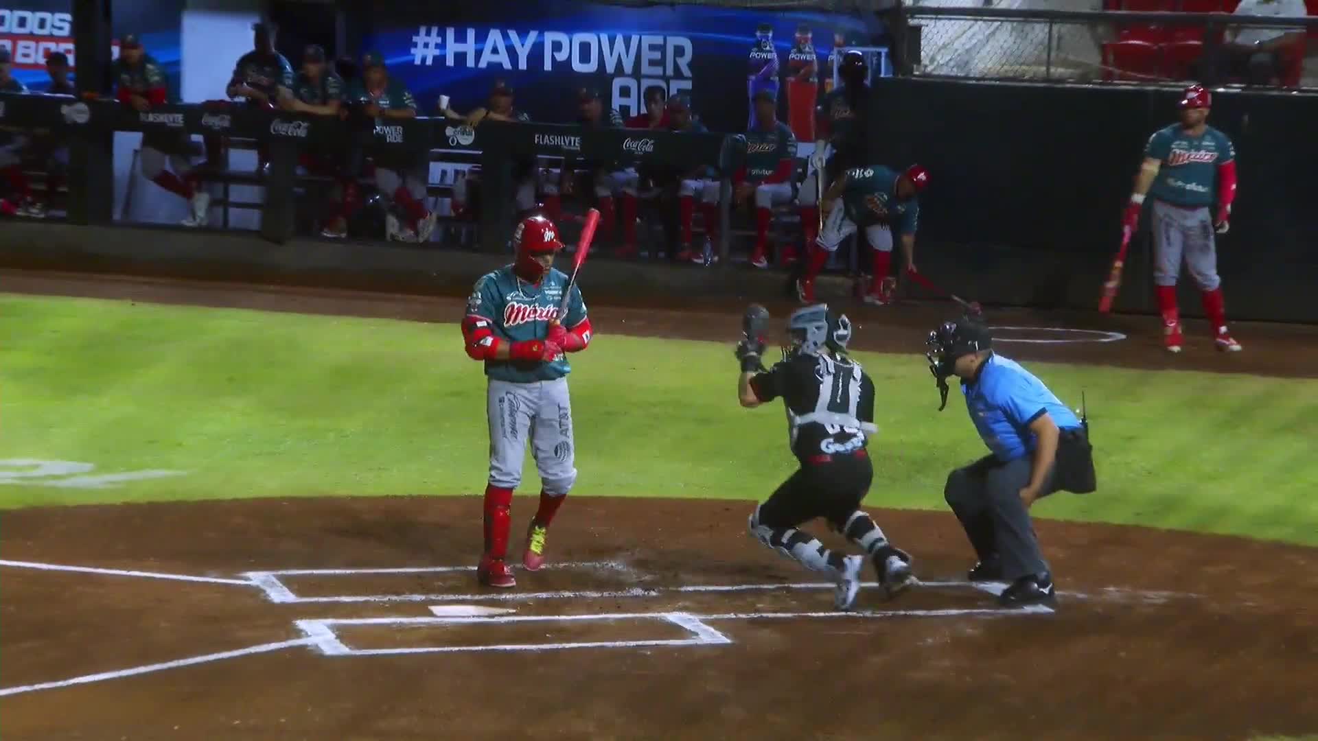 Carlos Sepulveda se roba (4) la 2da base VS Piratas